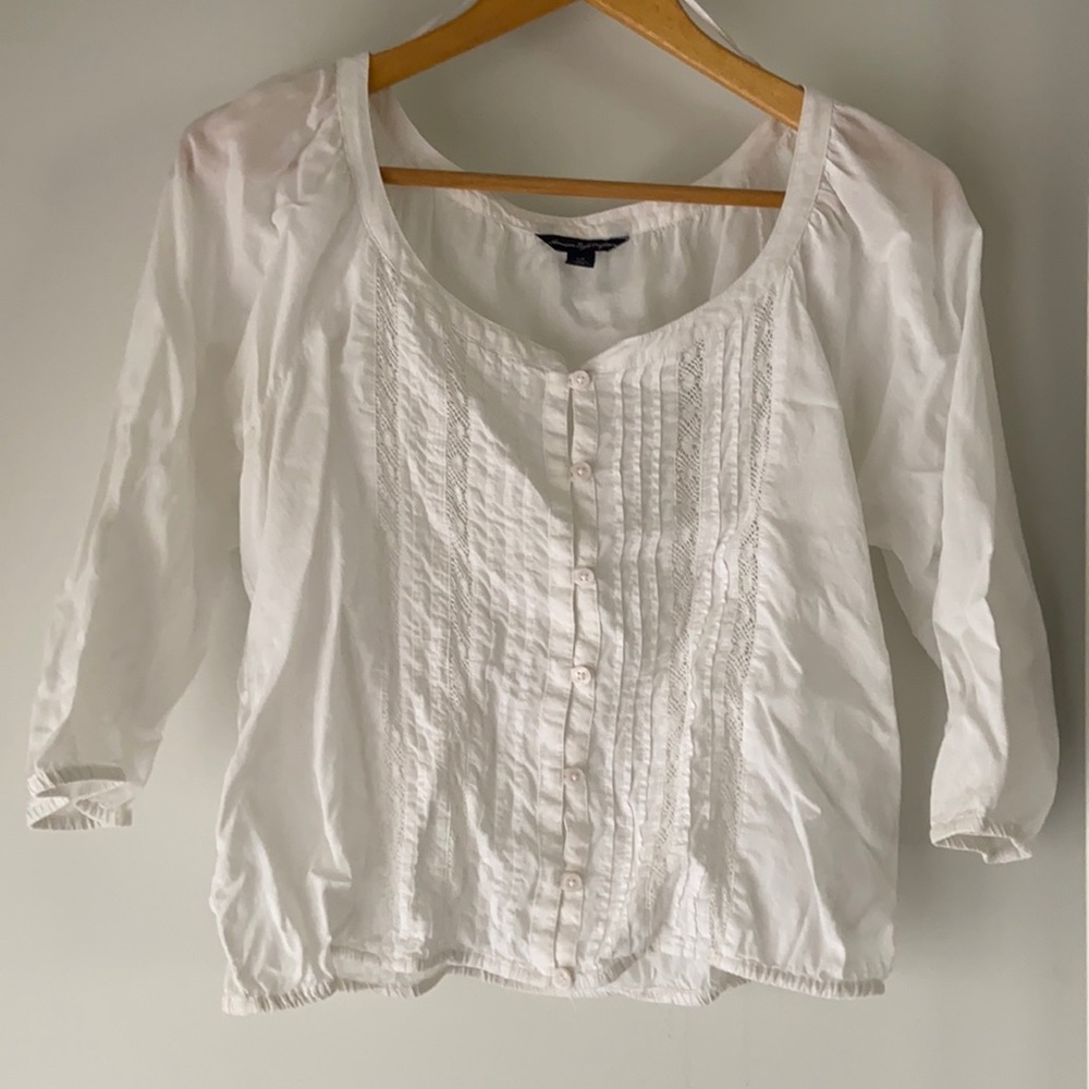 American Eagle White Top